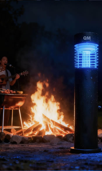 營火晚會CAMPING使用EO4000滅蚊燈