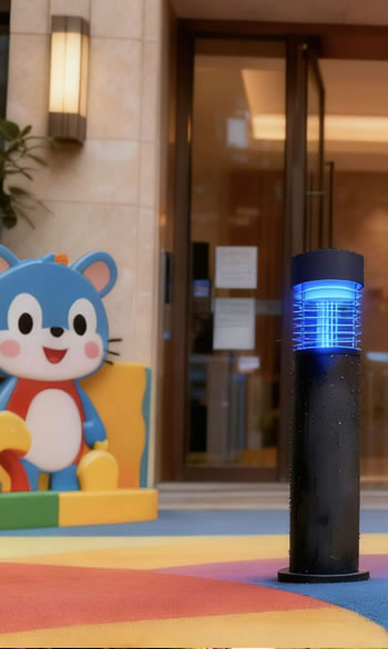 物業管理外遊樂場使用EO4000滅蚊燈