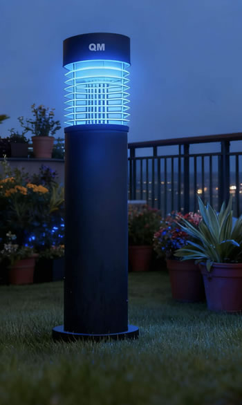 平台屋苑外裝上EO4000滅蚊燈