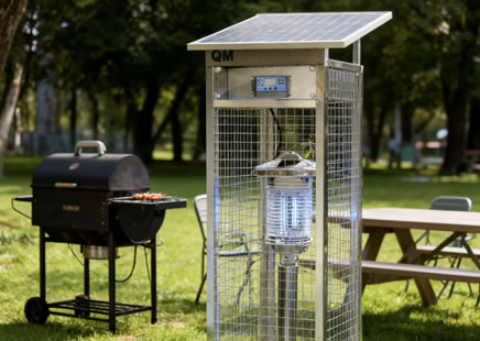 GP007HK 迷你鐵籠板太陽能滅蚊燈